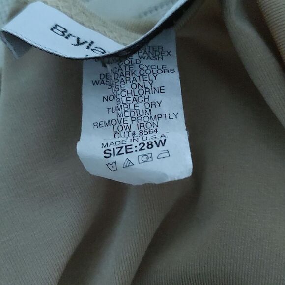 Byland Woman Collection gold sleeveless tunic SZ 28W - Picture 6 of 6